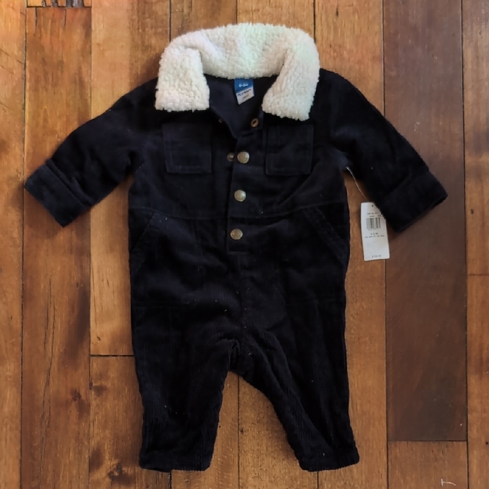 OshKosh B'gosh Black Baby Jumpsuit